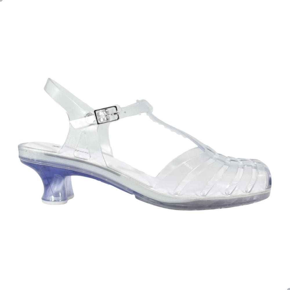 Sandália Melissa Vixen Kitten Heel Vidro