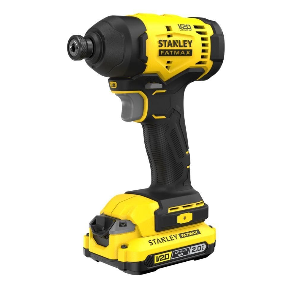 Paraf. Impacto 6,35mm 20V SBI801D2K 2Bat Maleta Stanley