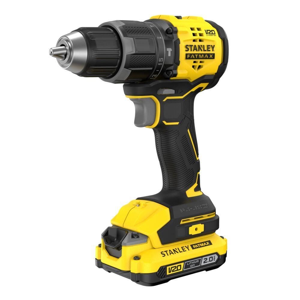 Paraf. Furadeira 13mm 20V SBD714D2T 2Bat Maleta Stanley