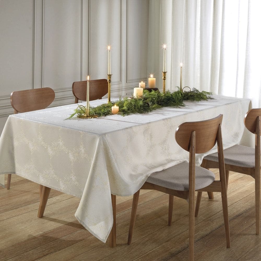 Toalha de Mesa Retangular Lumina II -8 L- 1,60mX2,30m-Döhler