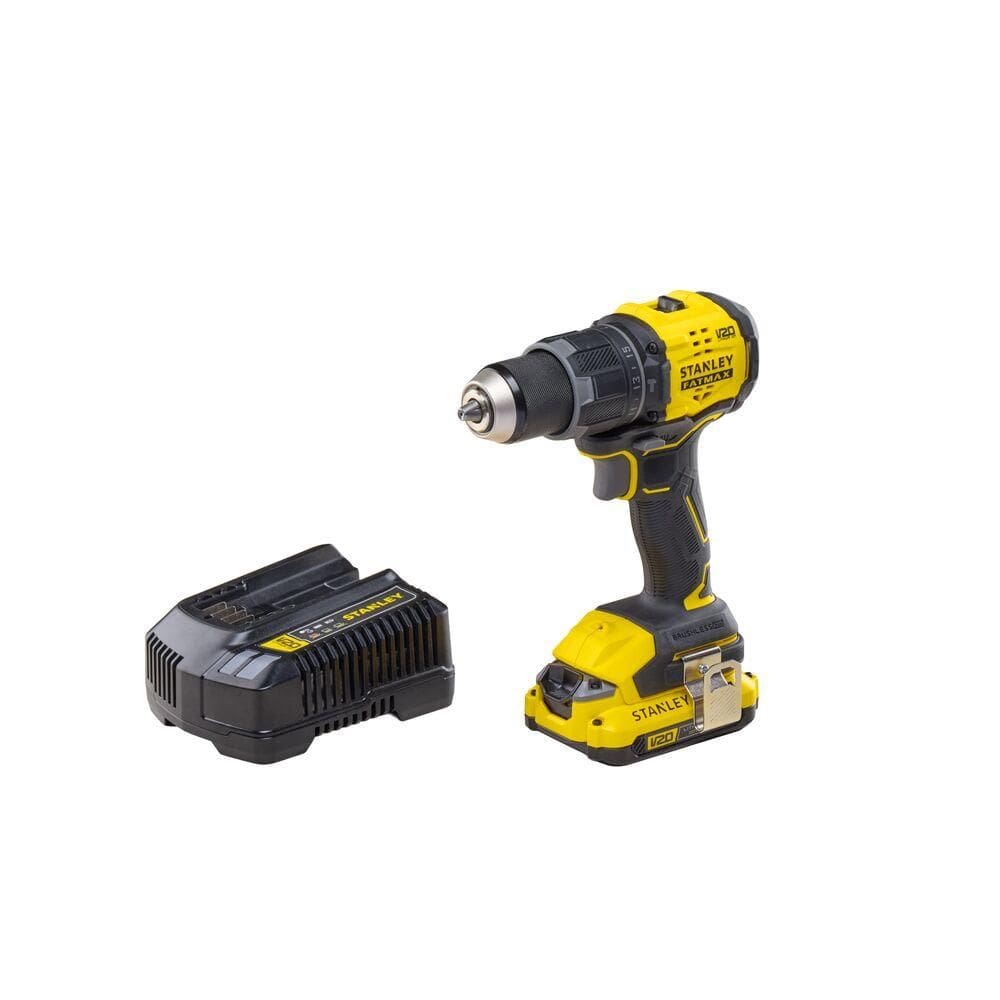 Paraf. Furadeira 13mm 20V SBD716D1K 1Bat Maleta Stanley