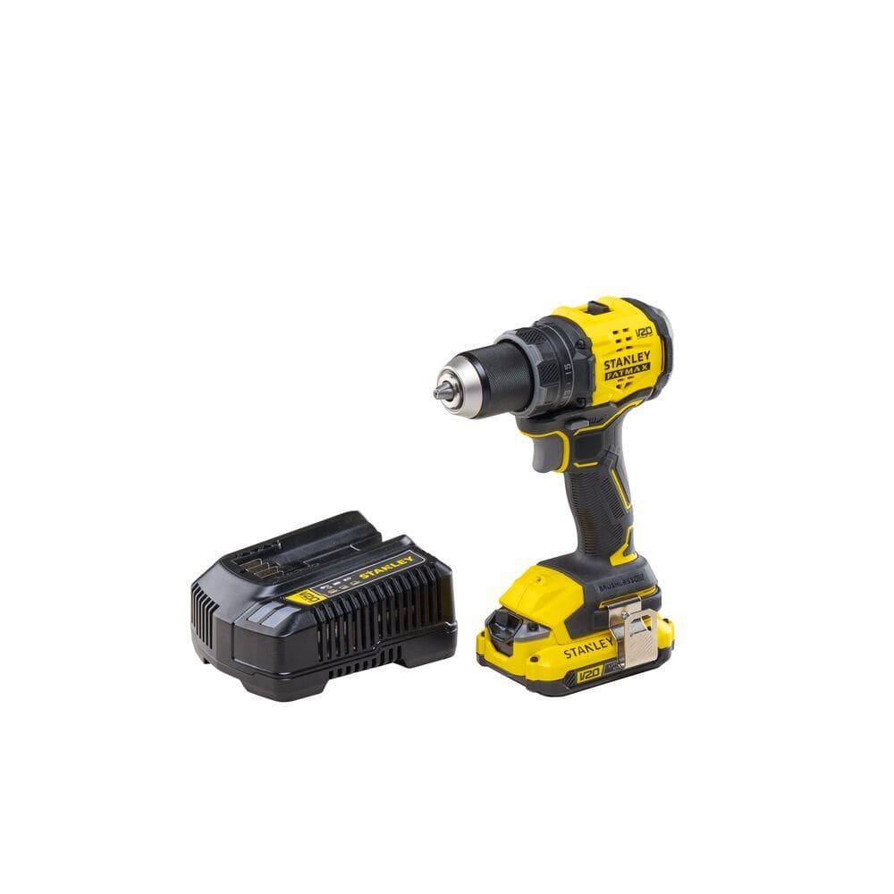 Paraf. Furadeira 13mm 20V SBD714D1K 1Bat Maleta Stanley