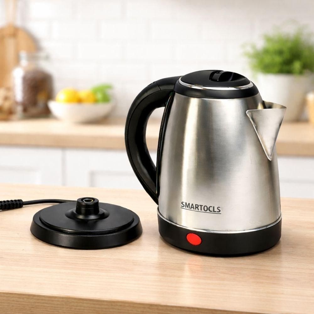 Chaleira Elétrica Inox 2l 110v Automática Bule Térmica Tampa