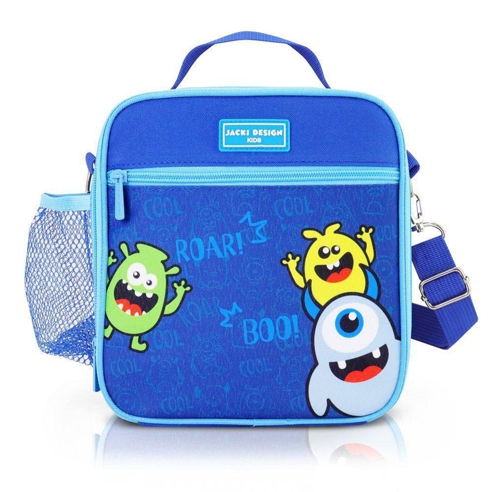 Lancheira Térmica Infantil Amiguinhos Jacki Design – 4.180 Ml Monstro Azul