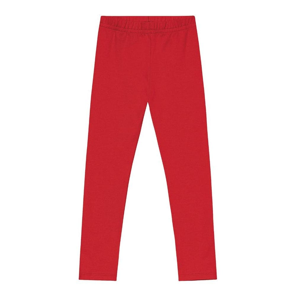 Calça legging infantil menina em cotton Brandili