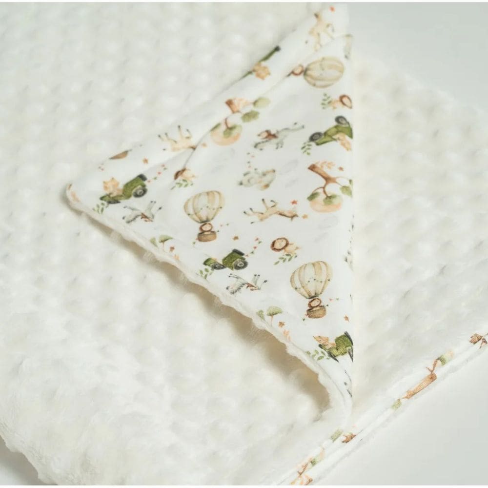 Cobertor Bebê Menino Fleece 3D Fun Big Friends - Hug