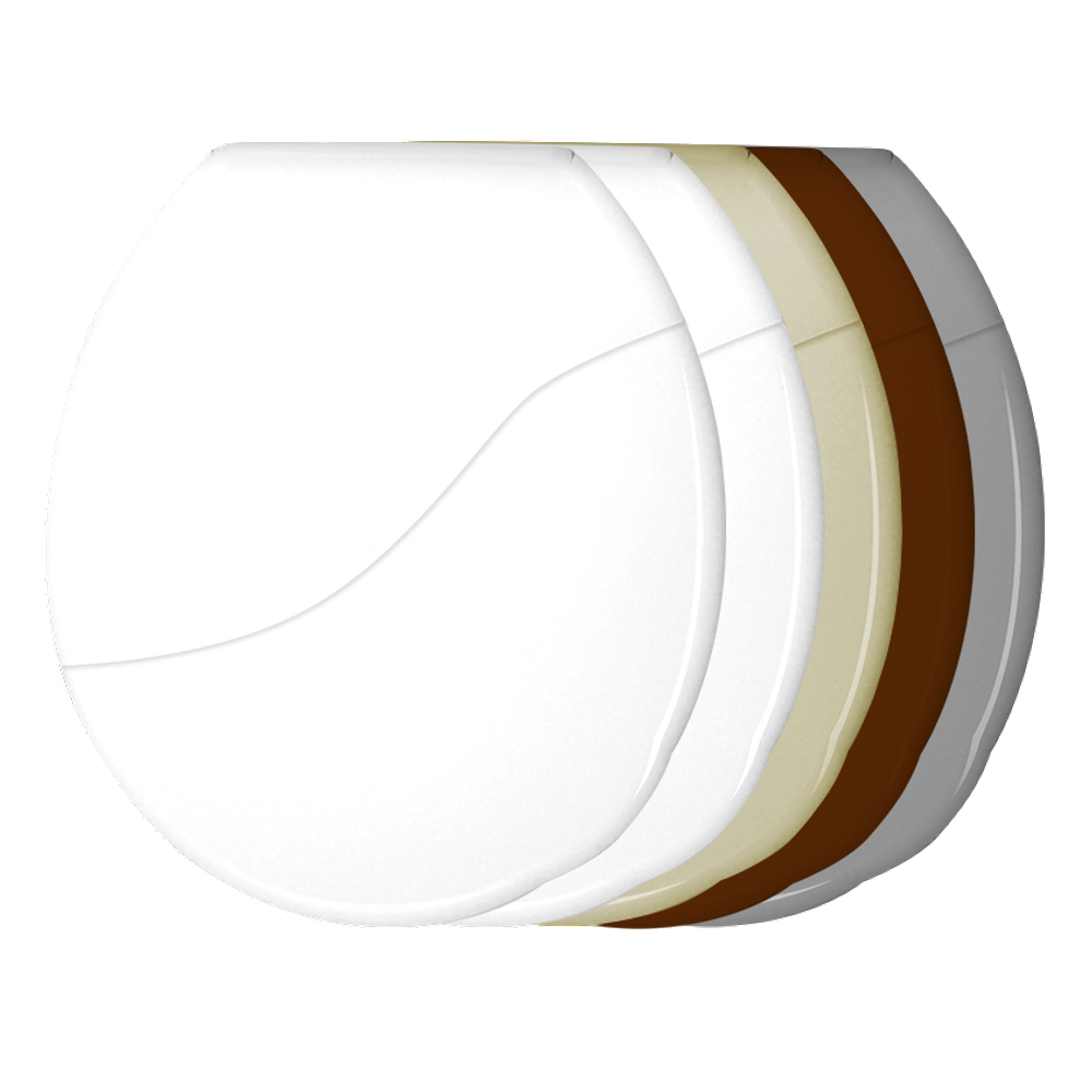 Kit Tampa Assento Sanitária Plus Bellart Colorido Para Banheiro Durín