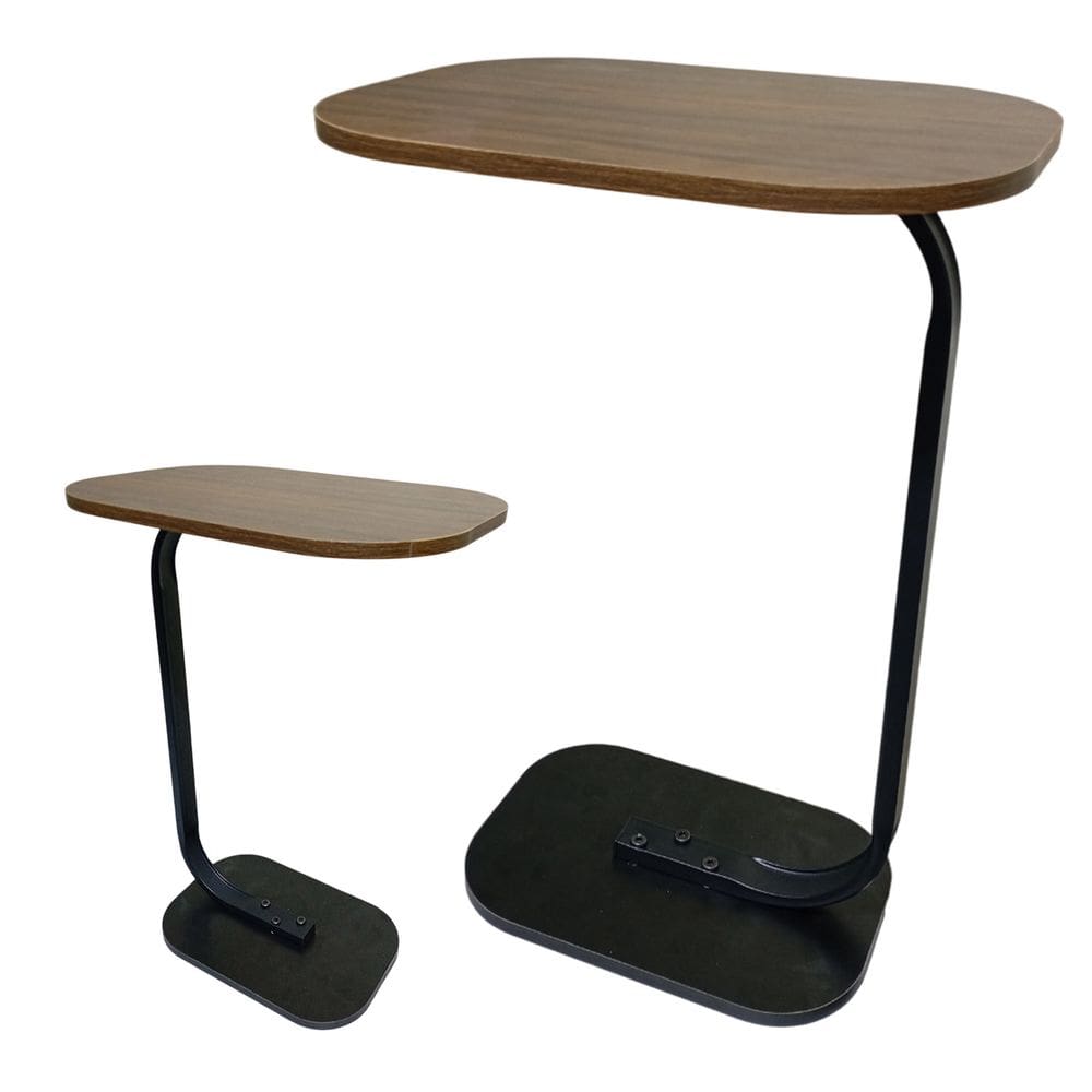 Mesa Canto Apoio Lateral Sofa Cama Mesinha Porta Objetos Leitura Cafe Notebook Compacta Versatil Home Office Minimalista