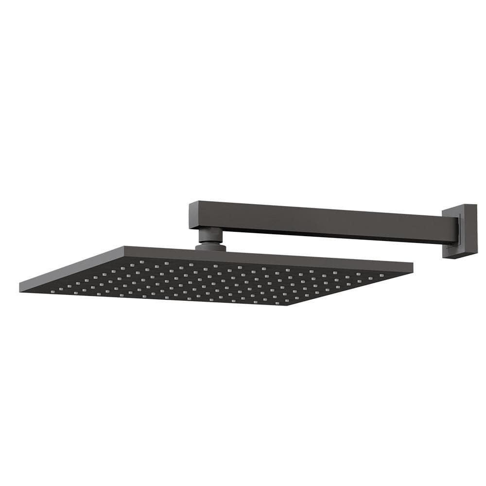 Chuveiro Articulado De Parede  Metal Eros  Preto Fosco Fani