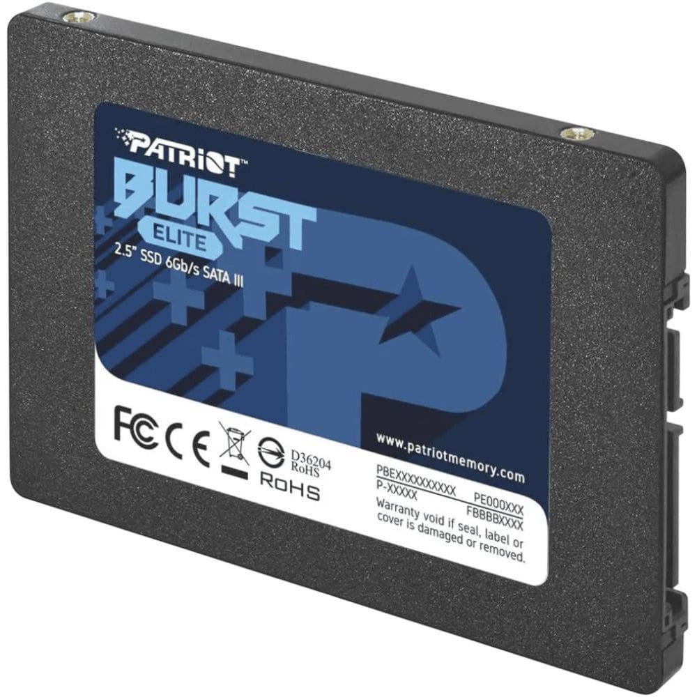 Ssd Patriot 480Gb Burst Elite Sata3