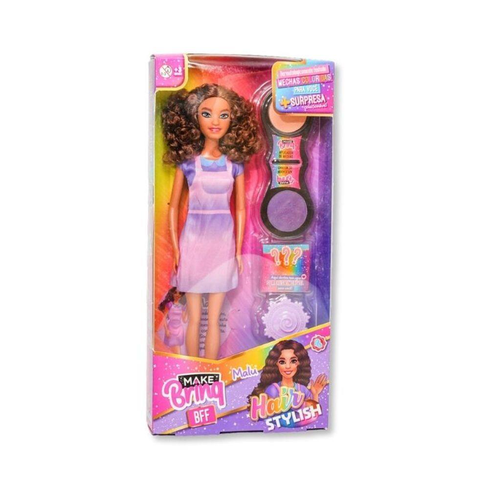 Boneca Mini Hair Stylish - Polibrinq