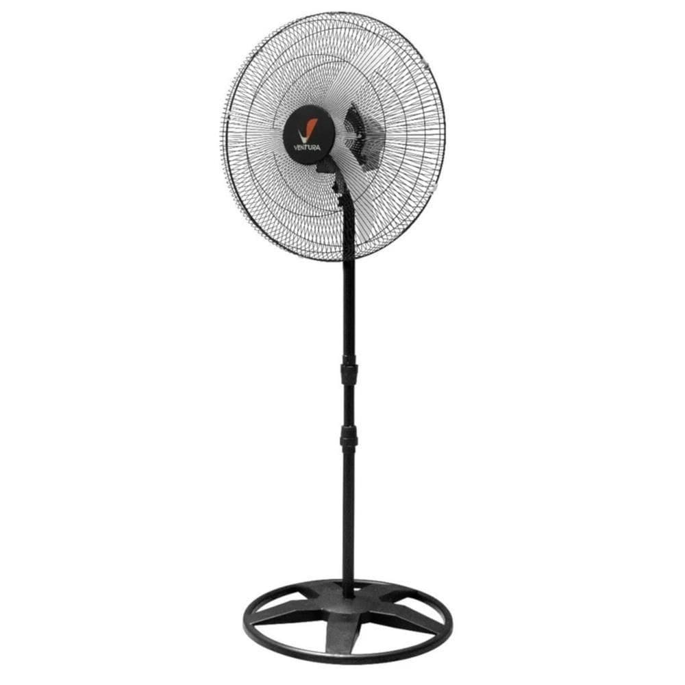 Ventilador Oscilante De Coluna 60cm Ventura Preto Venti-Delta Bivolt
