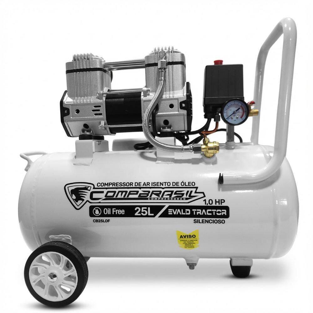 Compressor Port Isento 5,4 PES 1,0HP 25L EVALD TRACTOR COMPBRASIL