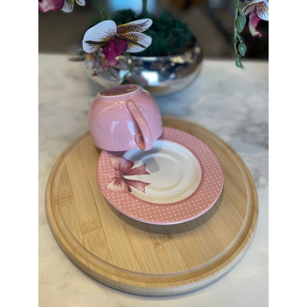 Unidade XIC. CHA ROSA SUAVE C/PIRES LACOS DE PASCOA