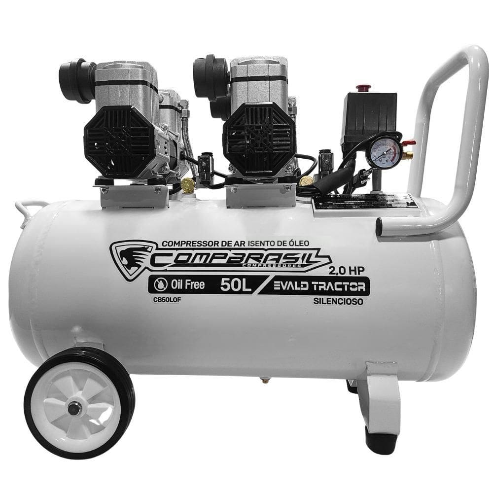 Compressor Port. Isento 10 PES 2,0HP 50L EVALD TRACTOR COMPBRASIL