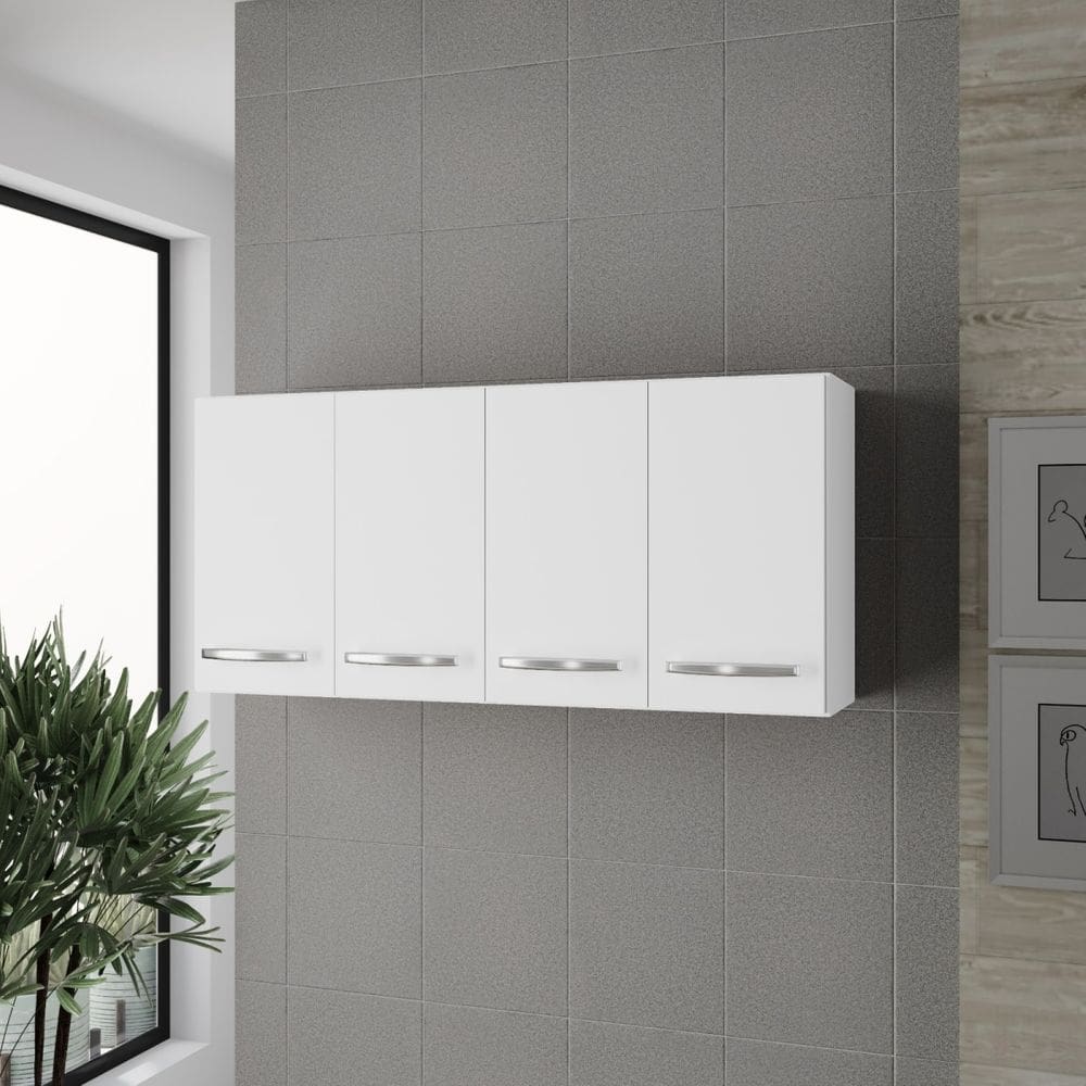 Aéreo 118cm Mara 4 Portas - Branco