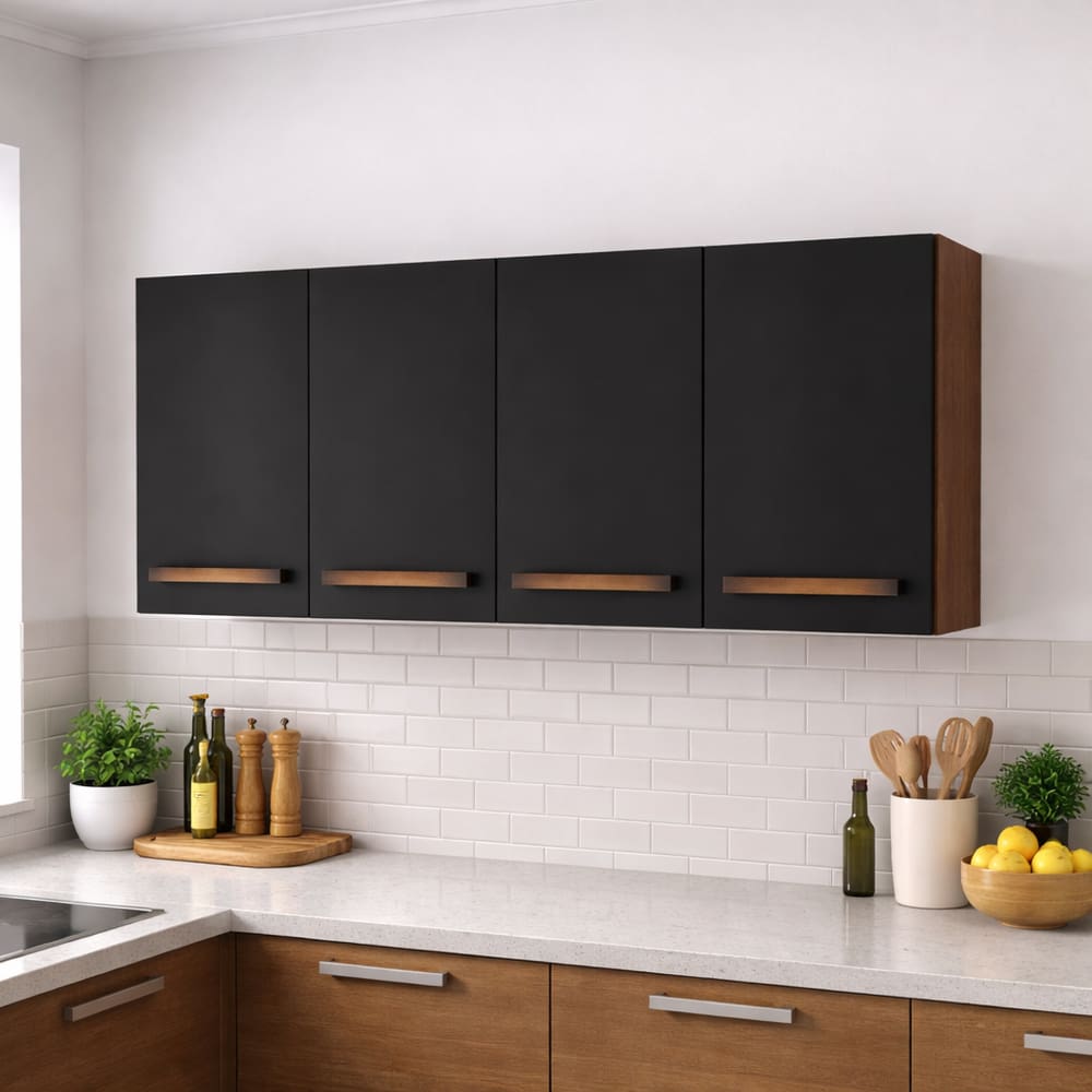 Aéreo 118cm Mara 4 Portas - Savana/Preto