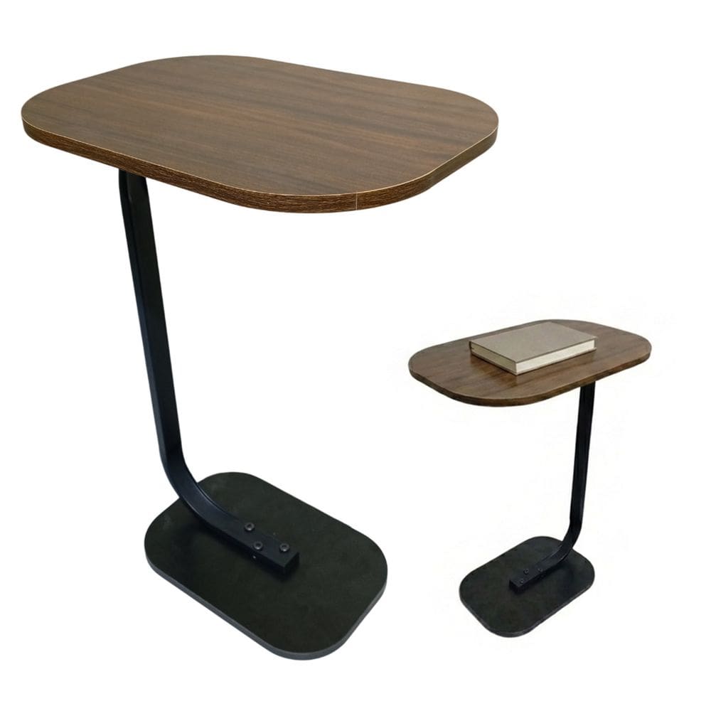 Mesa Canto Apoio Lateral Sofa Cama Mesinha Porta Objetos Leitura Cafe Notebook Minimalista Compacta Versatil Home Office