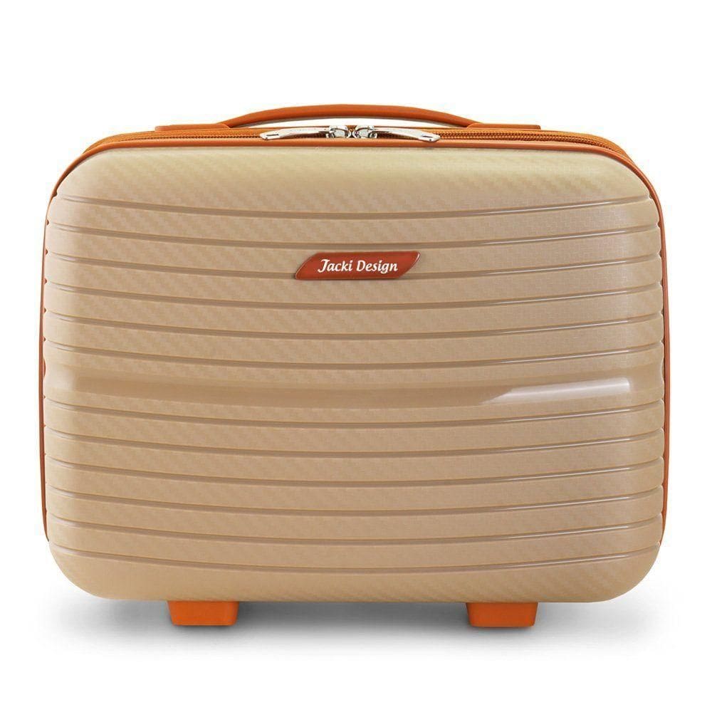 Frasqueira De Viagem Vintage Jacki Design - Bege