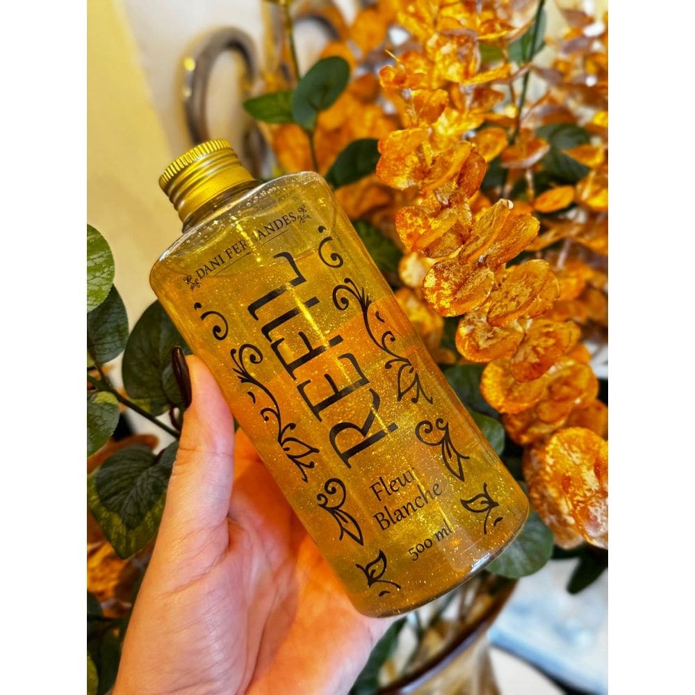 Refil 500Ml Sabonete Aroma Fleur Blanche Glitter