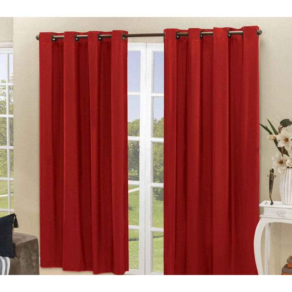 Cortina Blackout PVC 2,80 m x 2,30 m - Vermelho