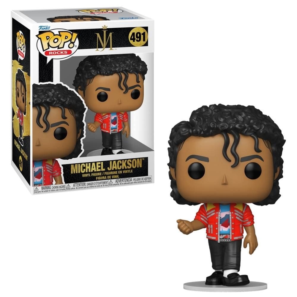 Boneco Funko Pop! Rocks Michael Jackson - Beat It