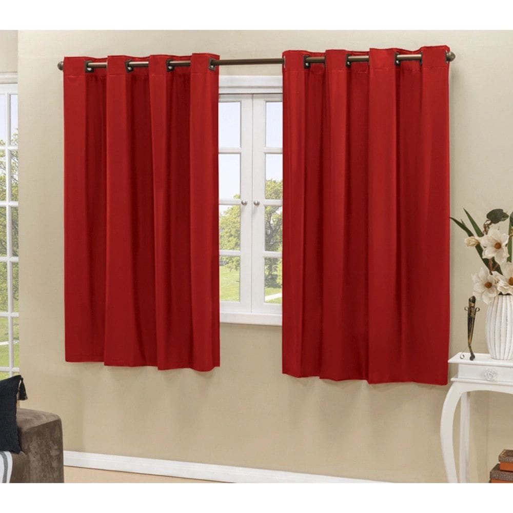 Cortina Blackout PVC 2,80 m x 1,60 m - Vermelho