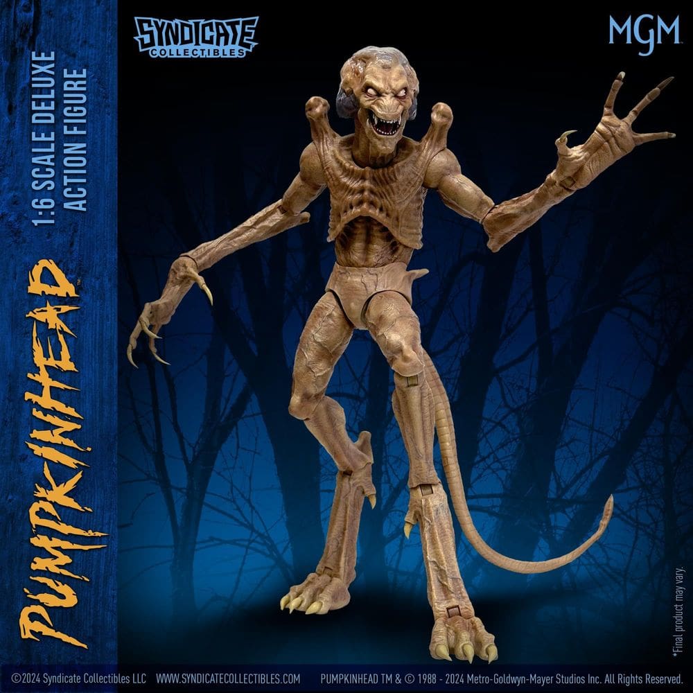 Boneco de ação Syndicate Pumpkinhead, escala 1/6, 38 cm
