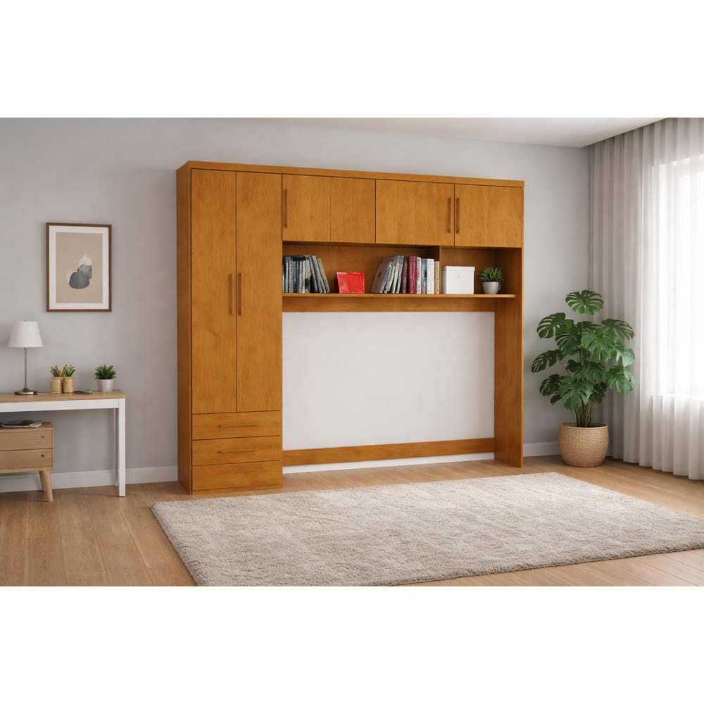 Modulado com aéreo 5 portas 2 gavetas Velvet  -Grand Line