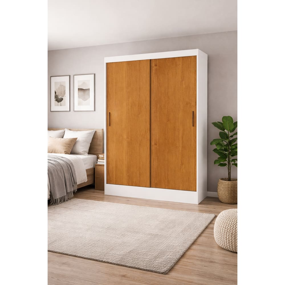 Guarda Roupa com 2 Portas 2 Gavetas Sapphire -Grand Line