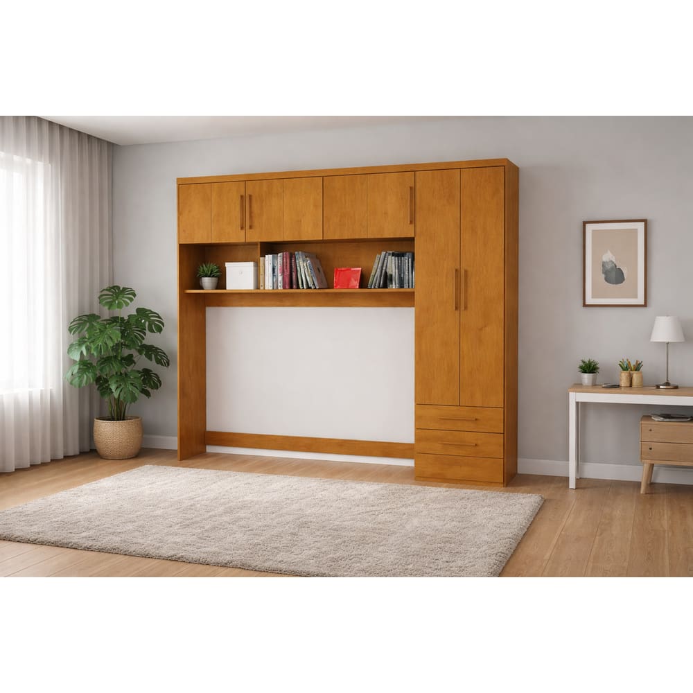 Modulado com aéreo 5 portas 2 gavetas Velvet  -Grand Line