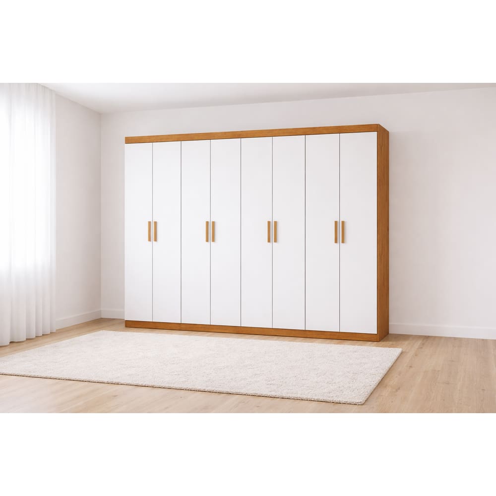 Guarda Roupa 8 portas Gran Prime  -Grand Line