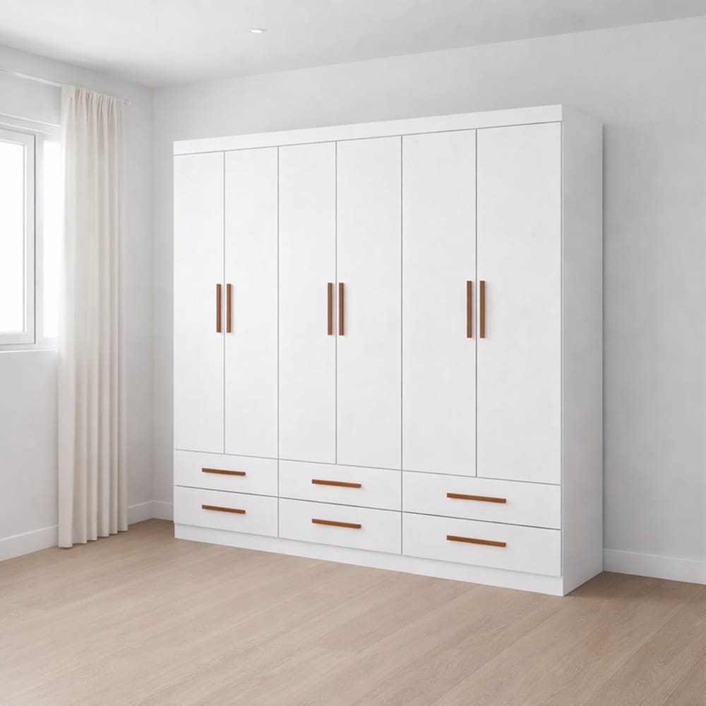 Guarda Roupa 6 Portas 6 Gavetas Unique -Grand Line