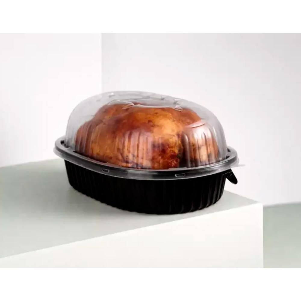 100un Embalagem Plástica para Frango G101 Preto Galvanotek