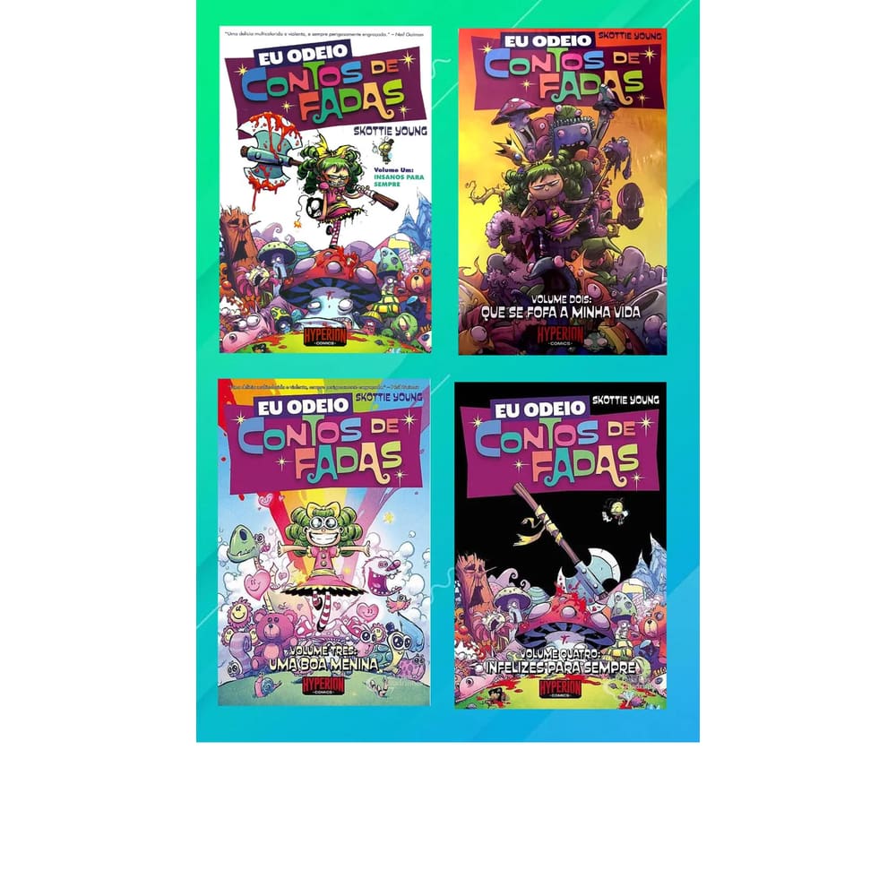Sp - Eu Odeio Contos De Fadas Vol. 01 Ao 04