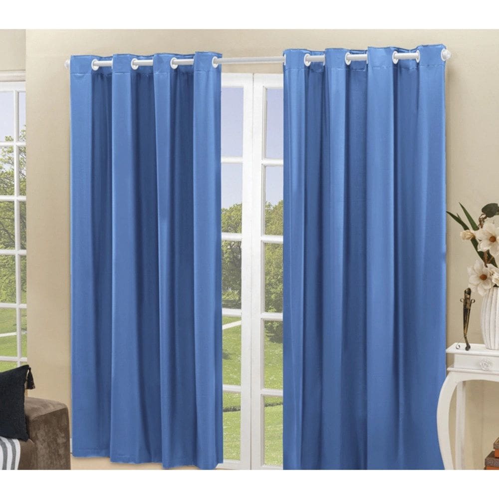 Cortina Blackout PVC 2,80 m x 2,30 m - Azul