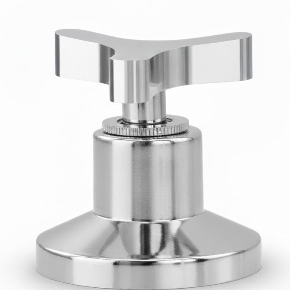 Acabamento p/Registro Base Deca e Similares de 1.1/2 e 1.1/4 Cromado Romar