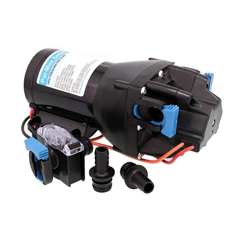 Bomba de pressão de água Jabsco Par-Max HD3 Heavy Duty 12V