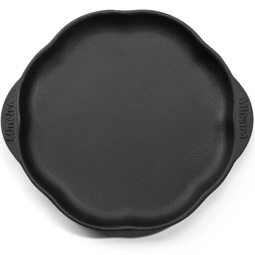 Chapa petisco ferro 20x2,5cm redonda – Panela Mineira