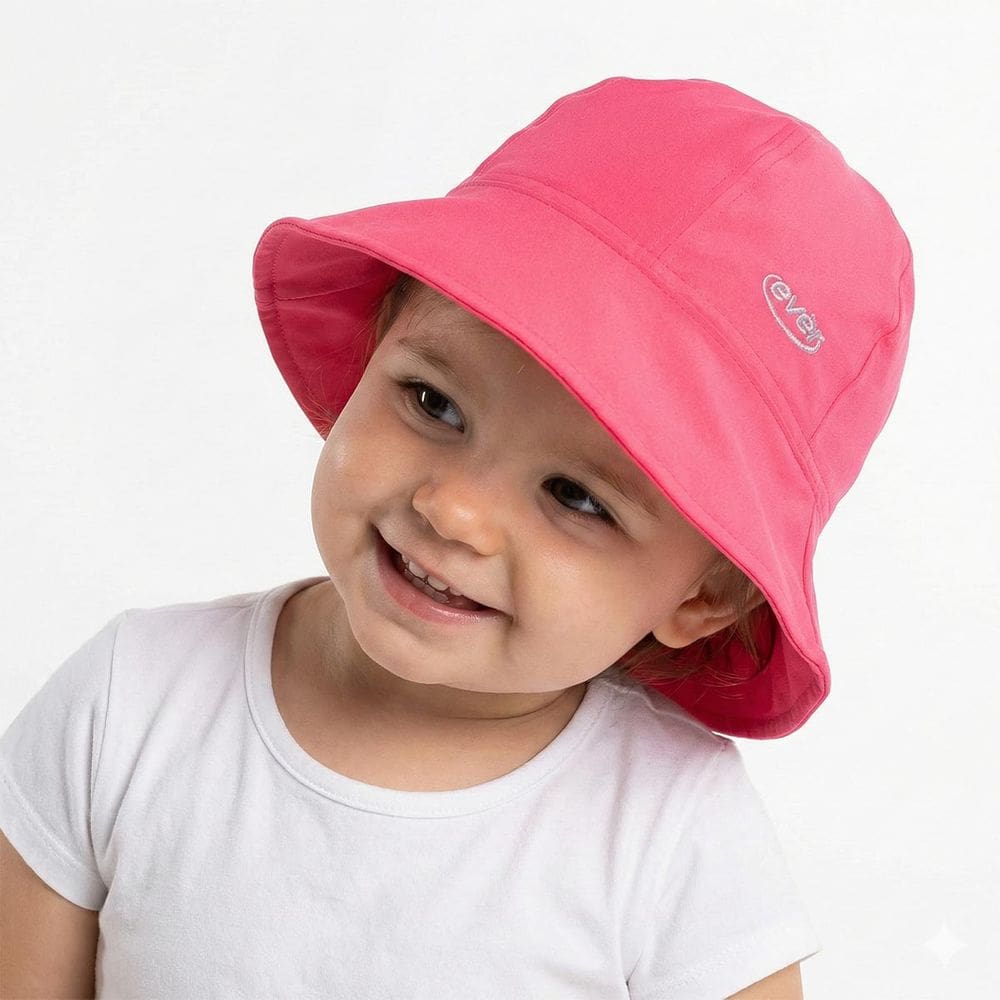 Chapéu Bebê Proteção UV Pink Neon Everly