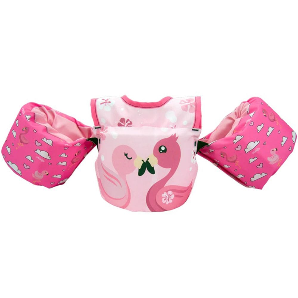 Colete Salva Vidas Infantil Homologado Flamingo Rosa Prolife