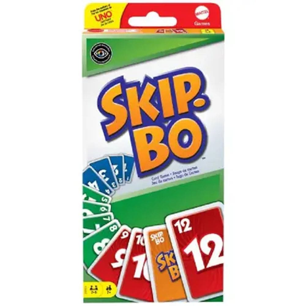 Jogo Uno Skip Bo - Mattel 42050