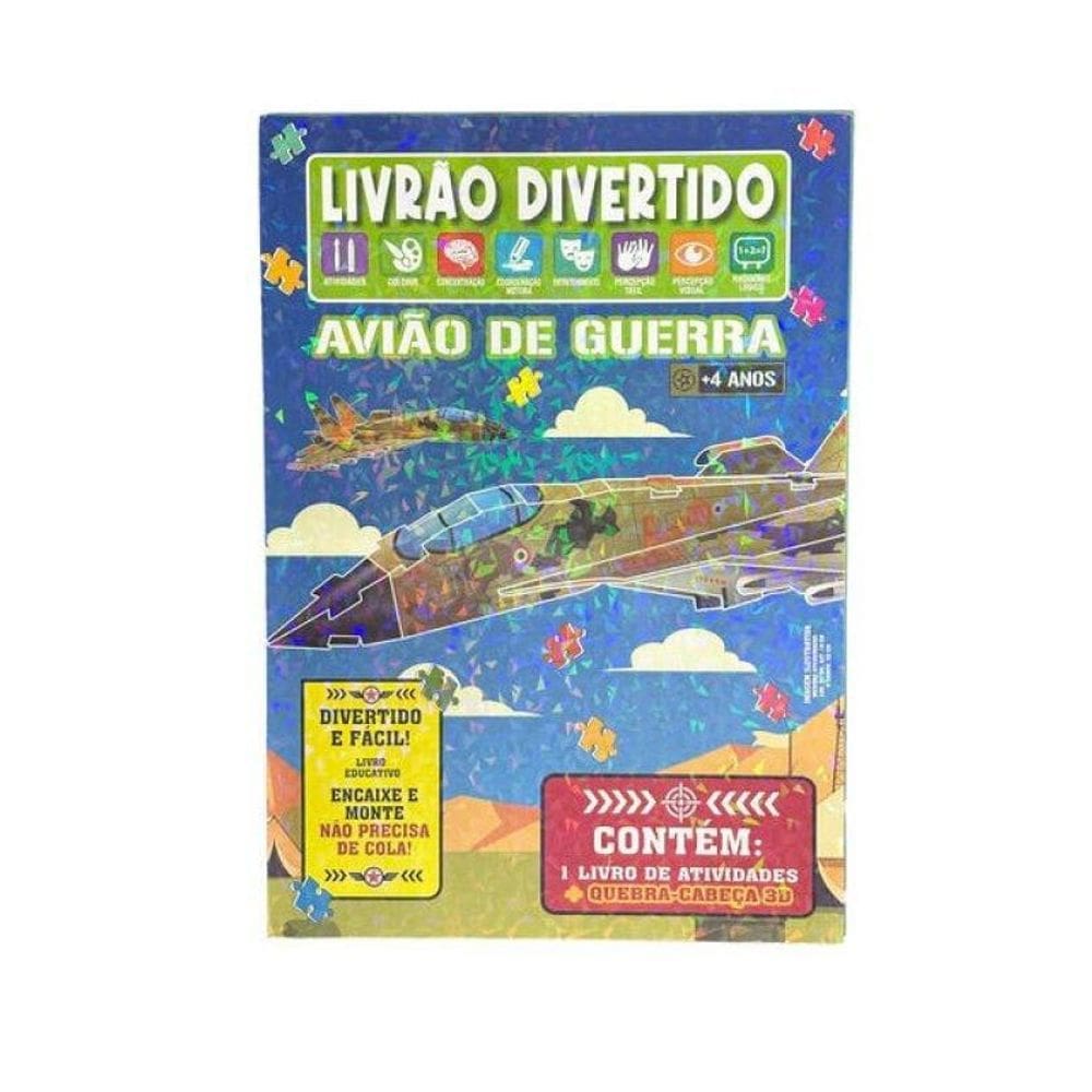 Livrão Divertido - Avião De Guerra