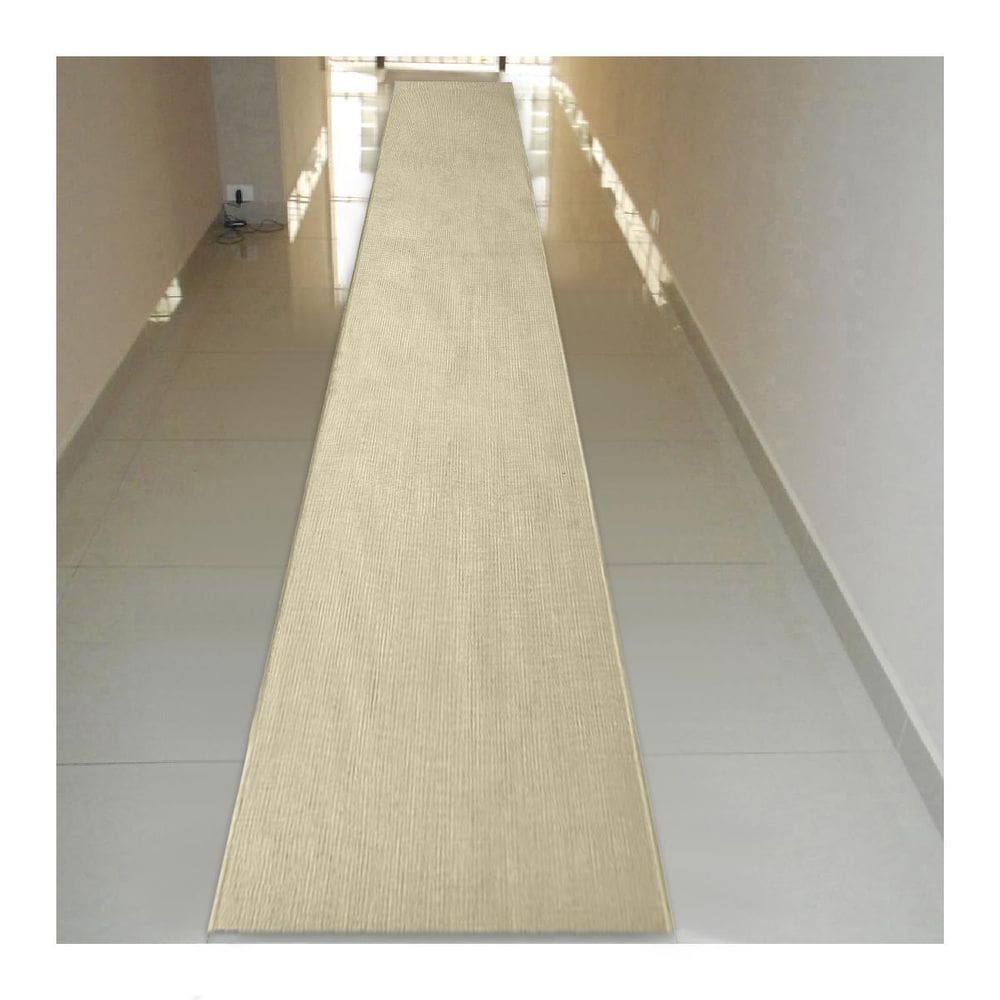 Tapete Passadeira Turim Antiderrapante 0,66X4,00 Marfim