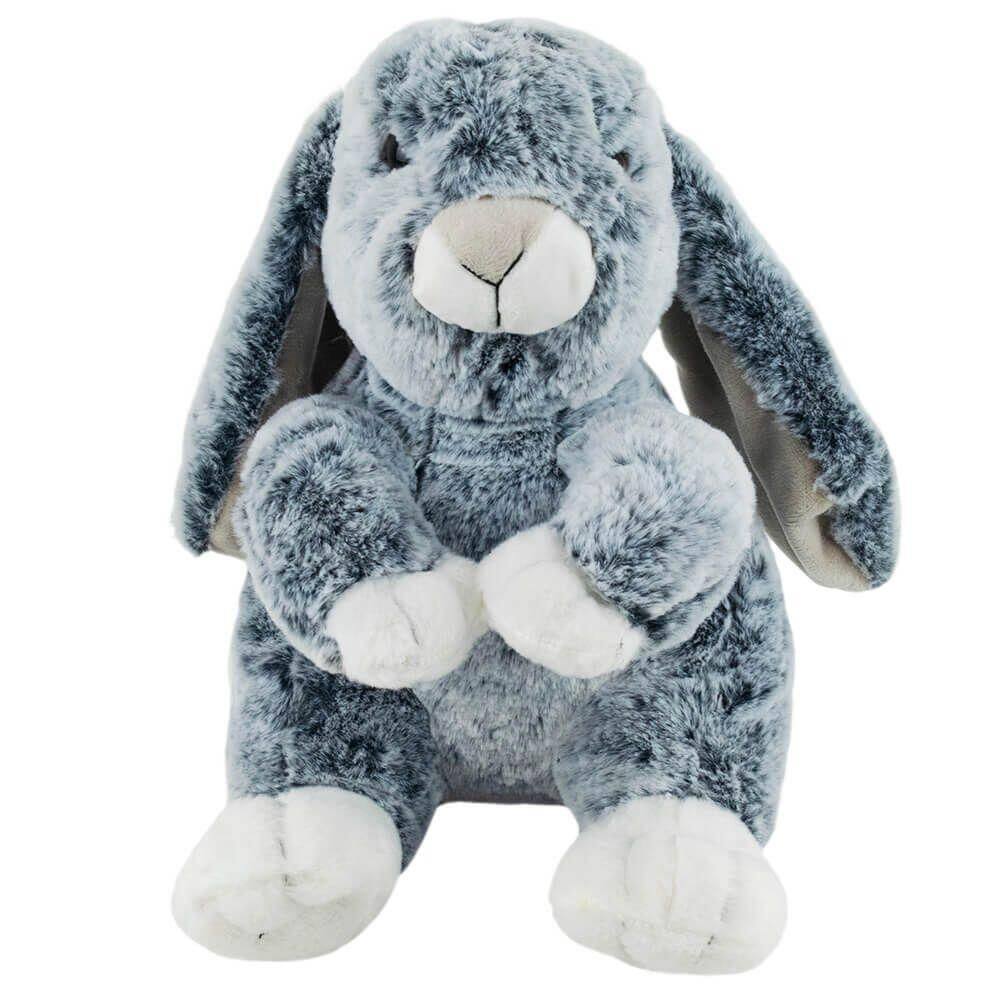 Coelho Cinza Sentado 20Cm - Pelúcia