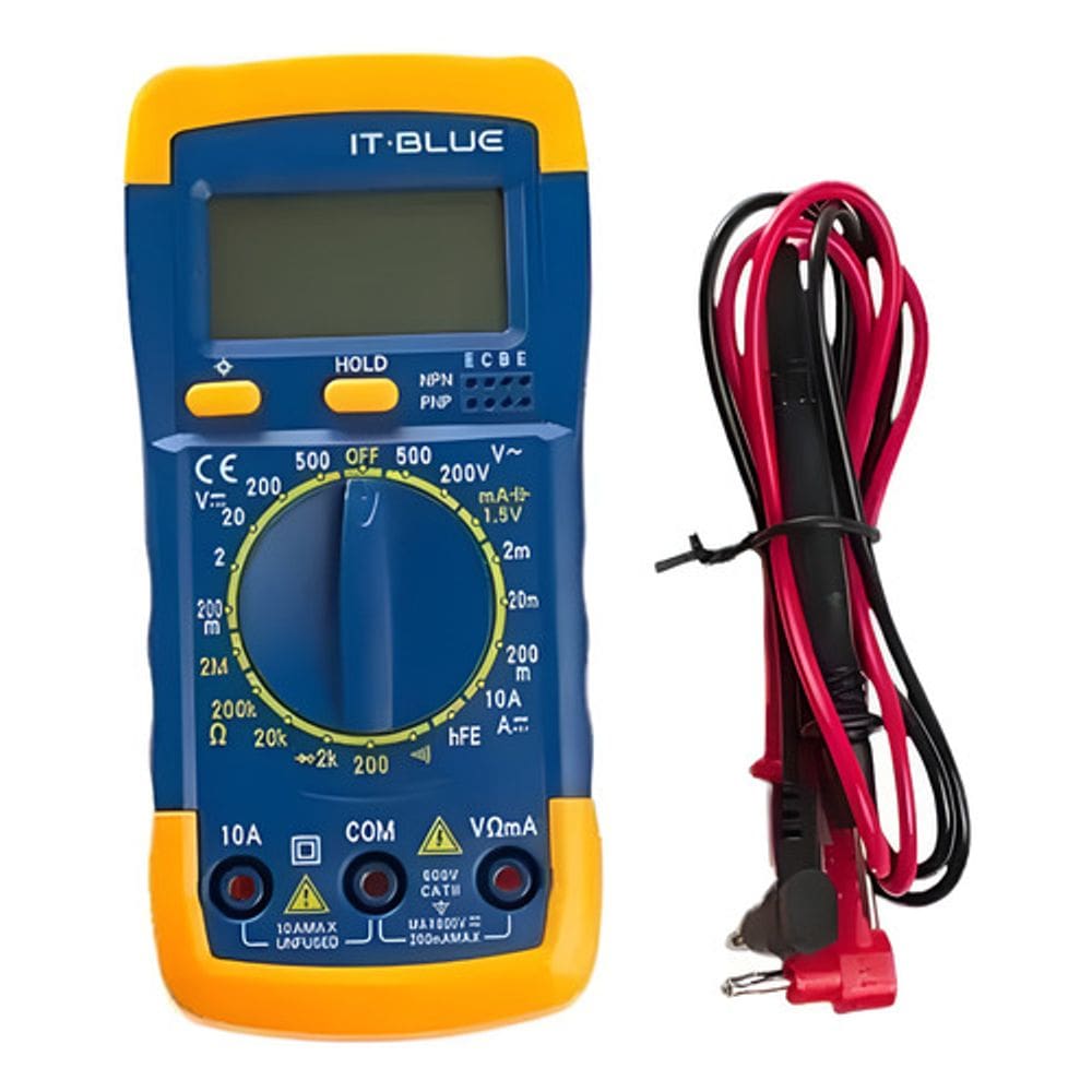 Multímetro Digital Profissional Portátil