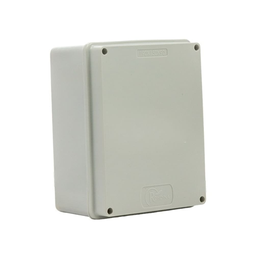 Caixa Rohdbox 190x150x90mm Modelagem Econômica Cinza IP68 Rohdina
