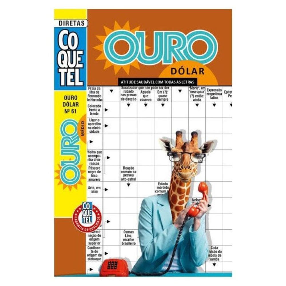 Livro Coquetel Ouro Dólar 61