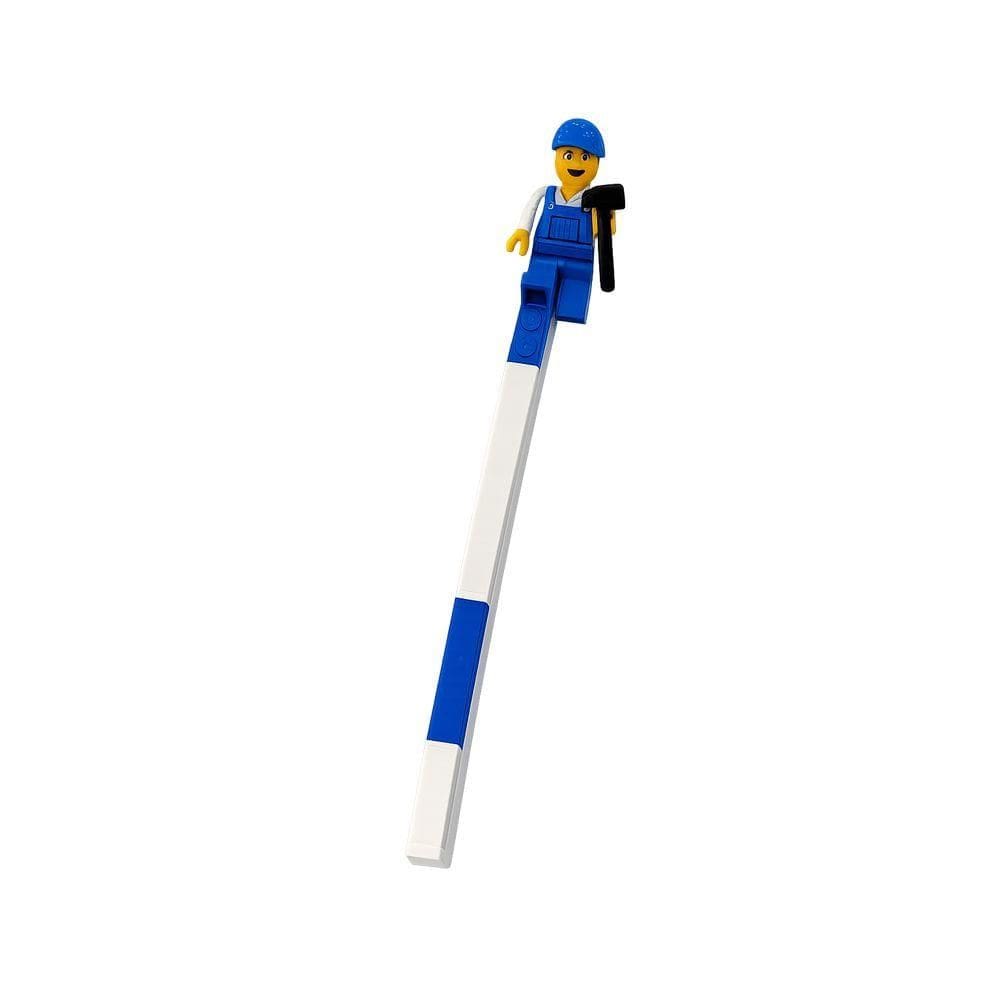 Caneta Gel Azul Com Mini figura - Lego - 78912-99 - Jandaia
