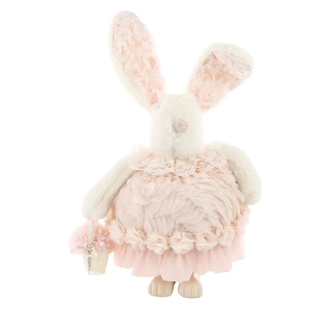 Pelucia De Páscoa Coelho Suspiro C/ Cesta 39cm 1094285